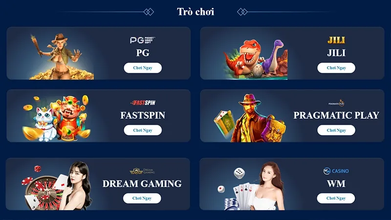 Các sản phẩm cá cược nổi bật tại Vff88